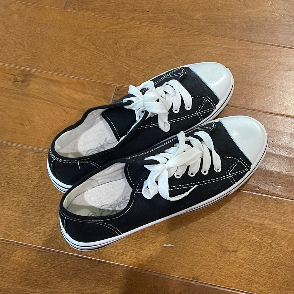 Black Canvas Shoes